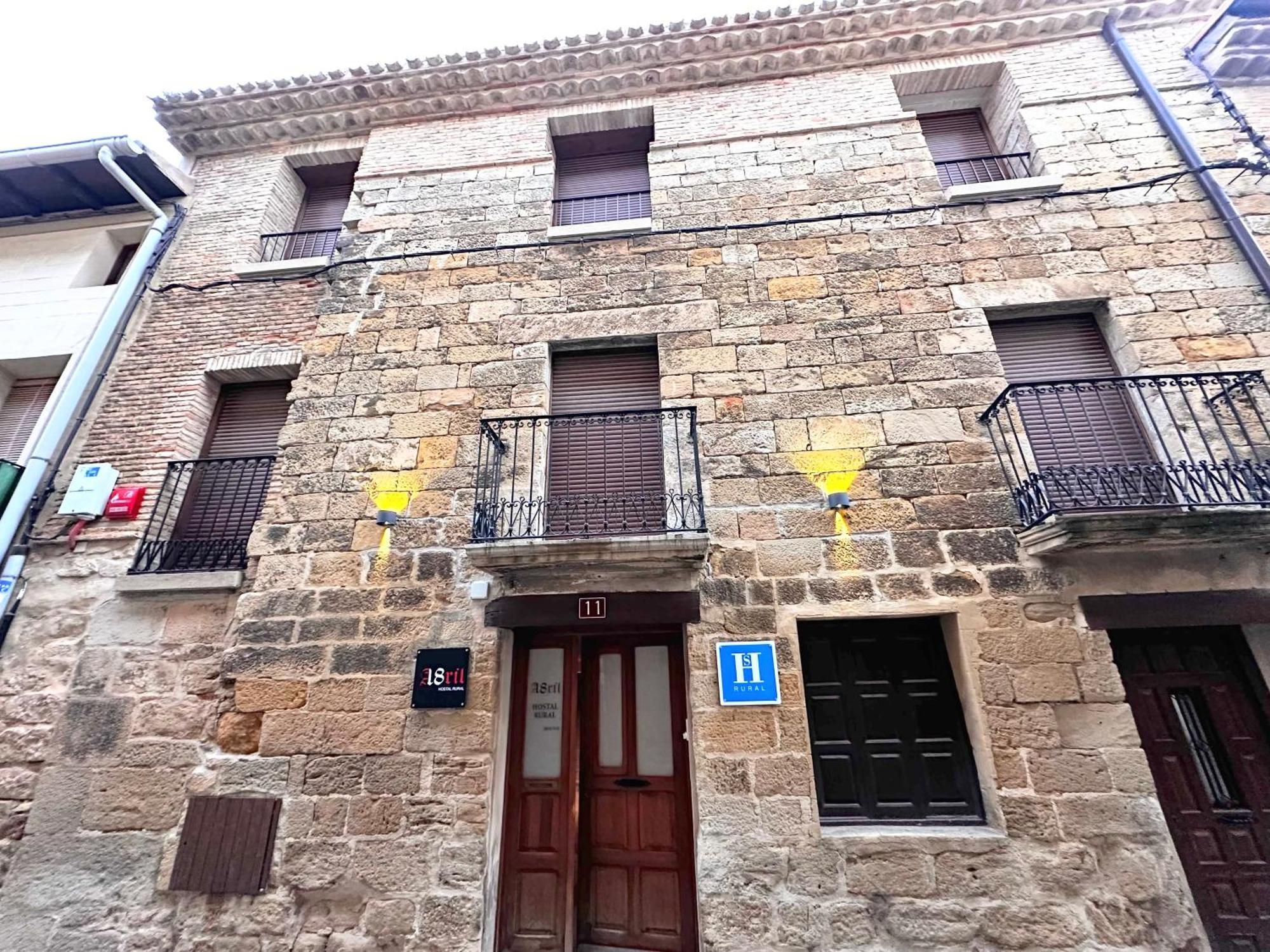 Hostal Rural 18 De Abril Olite Zewnętrze zdjęcie